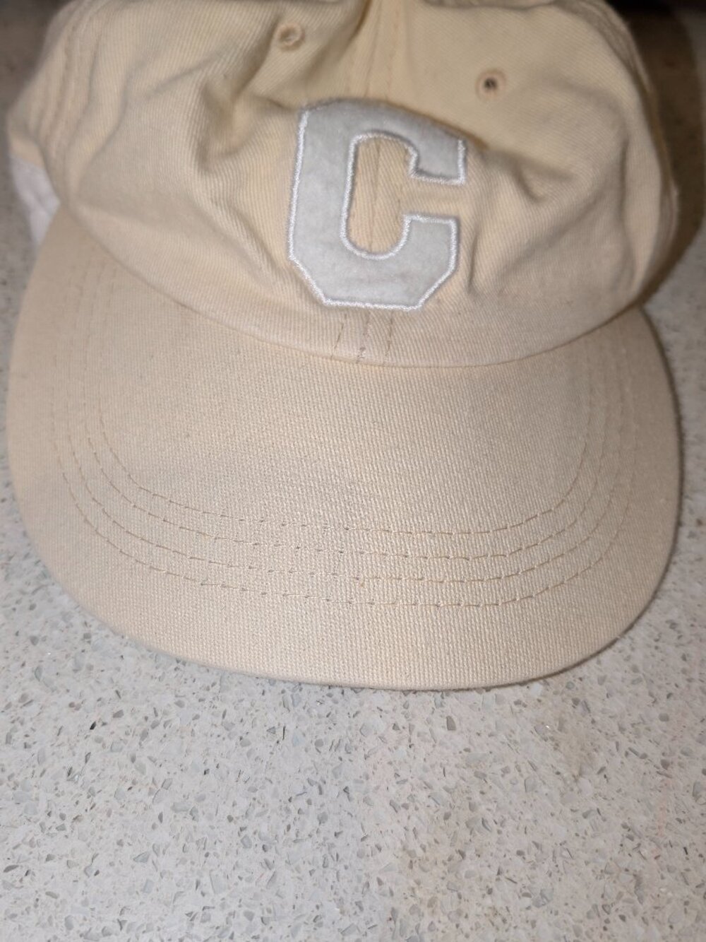 Unbranded Unisex White Insignia on White Background Adjustable Cornell Hat
